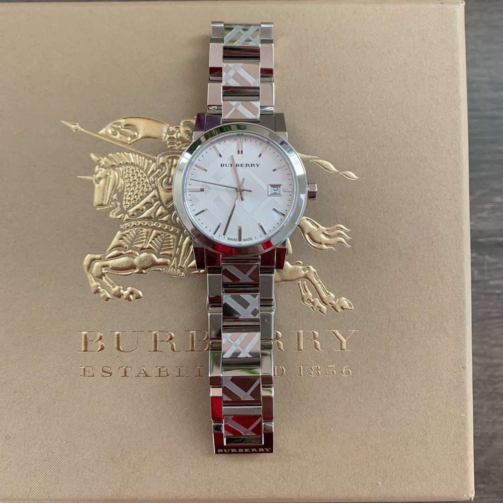 Burberry Check Stamped Watch